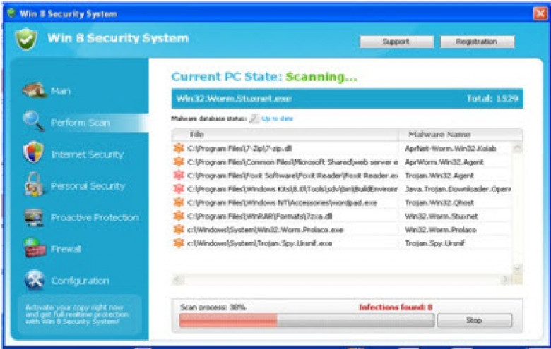 Hackers Ready Fake Windows 8 Antivirus Tool Hitbsecnews
