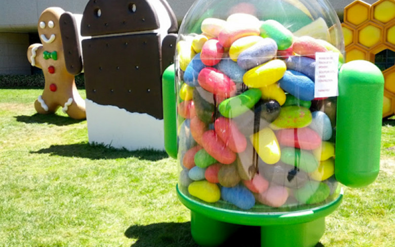 http://cdn.electricpig.com/wp-content/uploads/2012/07/Google_Jelly_Bean_statue111.jpg