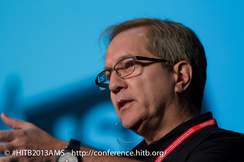 http://photos.hackinthebox.org/index.php/2013-AMS-KUL/HITB2013AMS/CONFERENCE-DAY-1/A-close-up-of-Edward-Schwartz-during-his-keynote