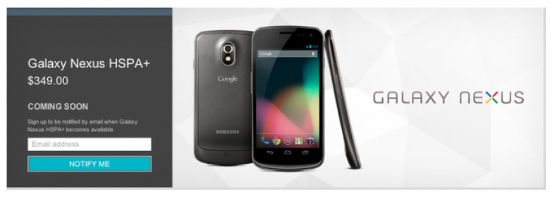 http://www.theverge.com/2012/7/3/3136336/galaxy-nexus-no-longer-available-to-purchase-from-google-play-website