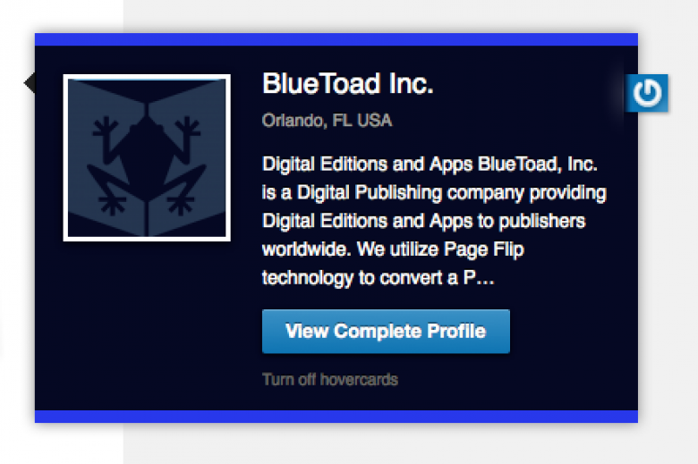 http://blog.bluetoad.com/