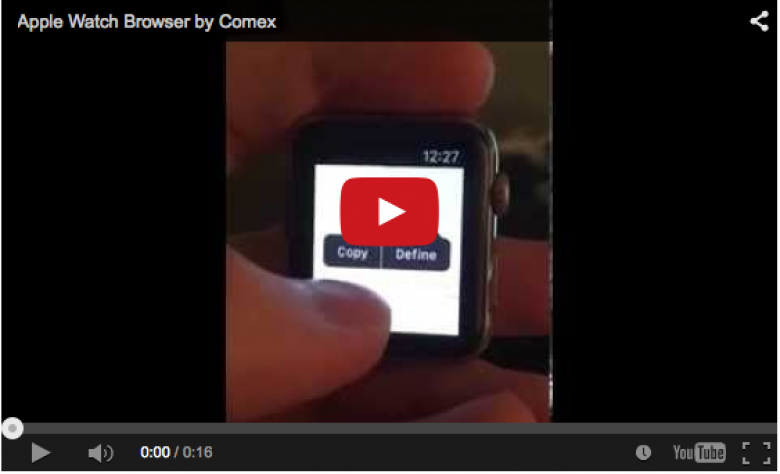 Ios Hacker Shows Web Browser Running On Apple Watch Hitbsecnews