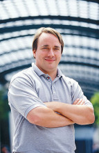 http://en.wikipedia.org/wiki/Linus_Torvalds