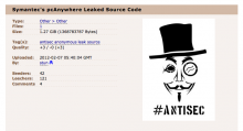 http://thepiratebay.se/torrent/7014253/Symantec_s_pcAnywhere_Leaked_Source_Code